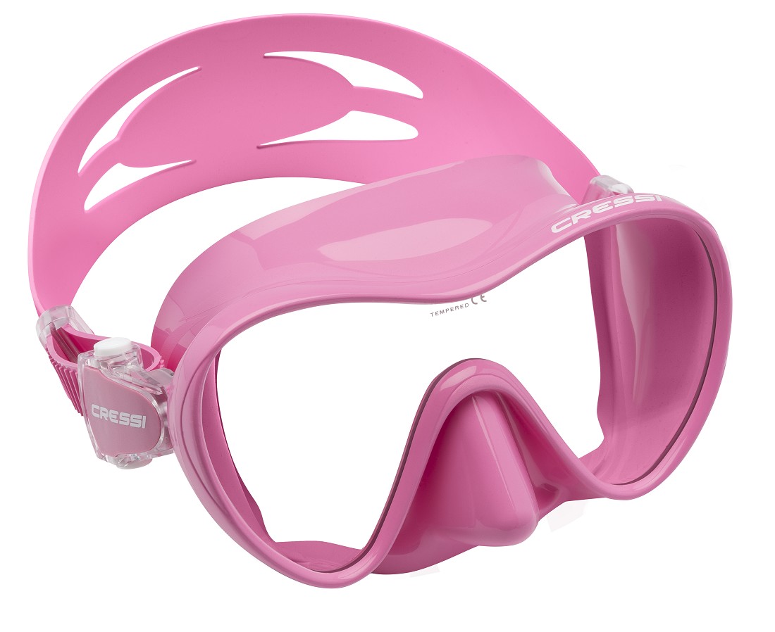 Cressi Zs1 Dive Mask And Corsica Snorkel Set, Pink Fluo : Target